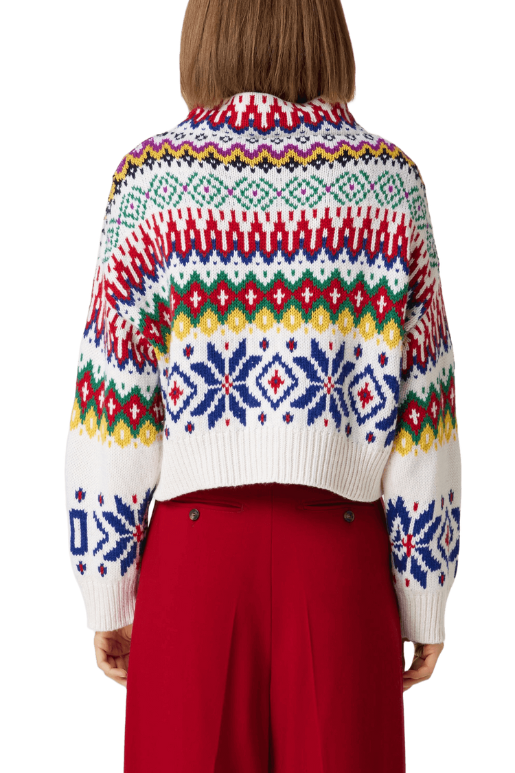 Ralph Lauren Mmea Logo Mockneck Nwoma-Afrafra Sweater