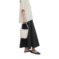 The Row Small N/S Park Tote Bag in Leather