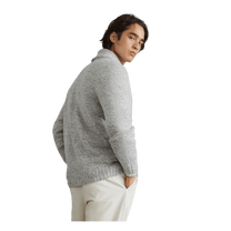 Brunello Cucinelli Men's Mouliné Cashmere Cardigan With Raglan Sleeves