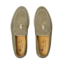 Loro Piana Women's Summer Charms Walk Loafers (Suede)
