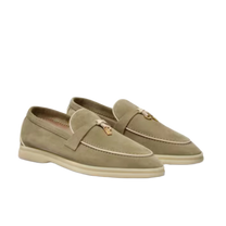 Loro Piana Women's Summer Charms Walk Loafers (Suede)