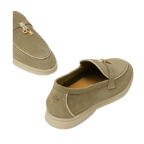 Loro Piana Women's Summer Charms Walk Loafers (Suede)