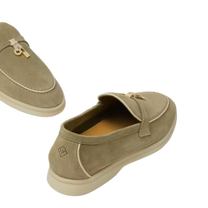 Loro Piana Women's Summer Charms Walk Loafers (Suede)