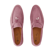 Loro Piana Women's Summer Charms Walk Loafers (Suede)