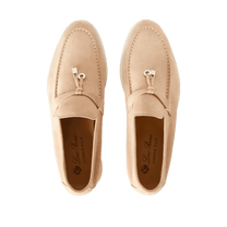 Loro Piana Women's Summer Charms Walk Loafers (Suede)