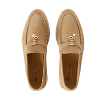 Loro Piana Women's Summer Charms Walk Loafers (Suede)