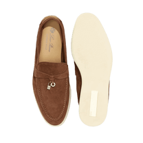 Loro Piana Women's Summer Charms Walk Loafers (Suede)