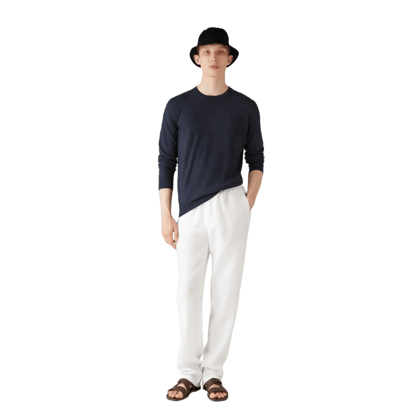 Loro Piana Men's Superlight Crewneck