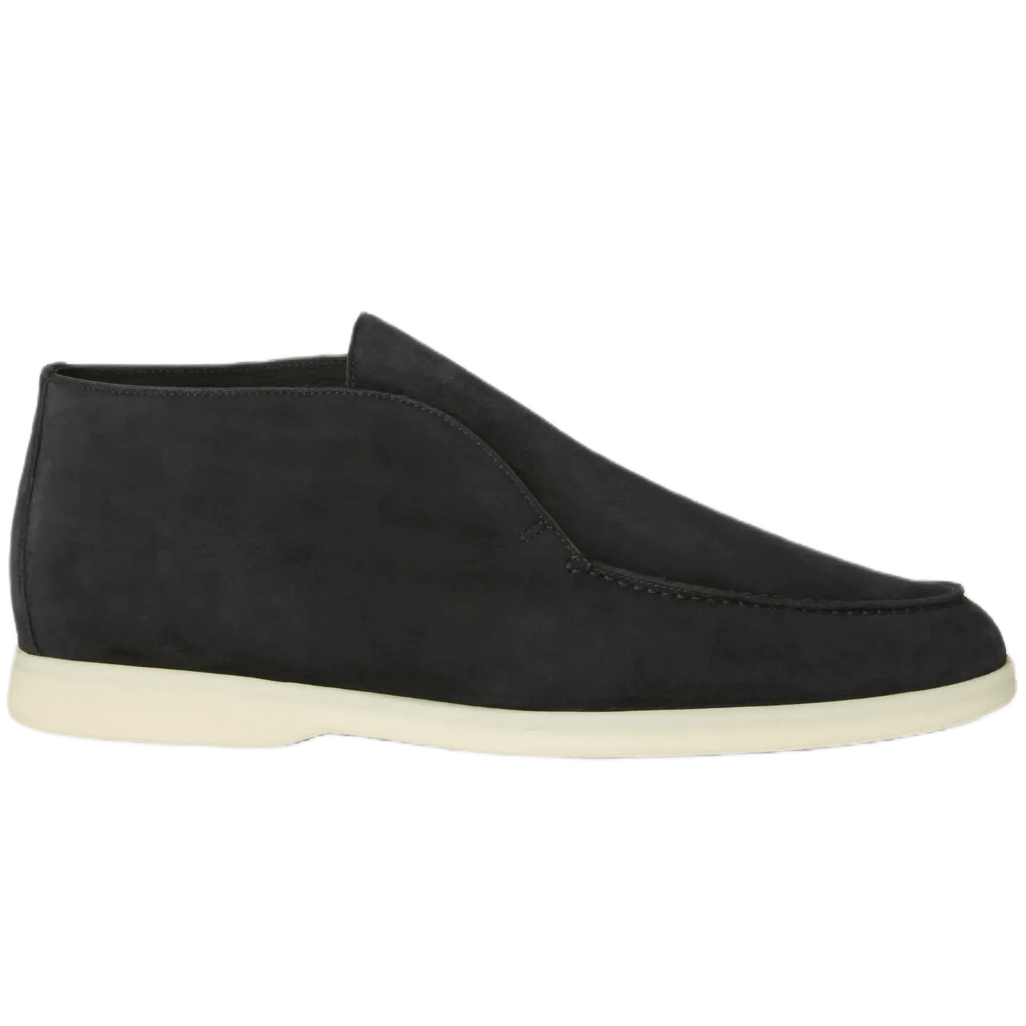 Loro Piana Men's Open Walk Chukka Boots (Suede with Beaver Fur)