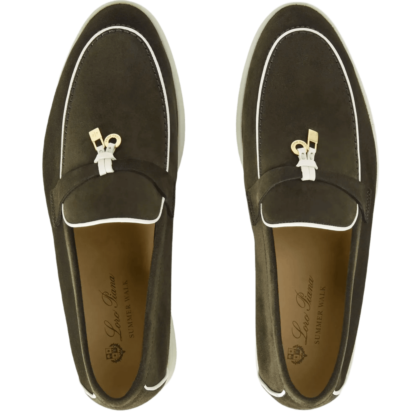 Loro Piana Women's Summer Charms Walk Loafers (Suede, Suede Goatskin)