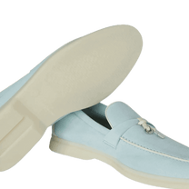 Loro Piana Women's Summer Charms Walk Loafers (Suede, Suede Goatskin)