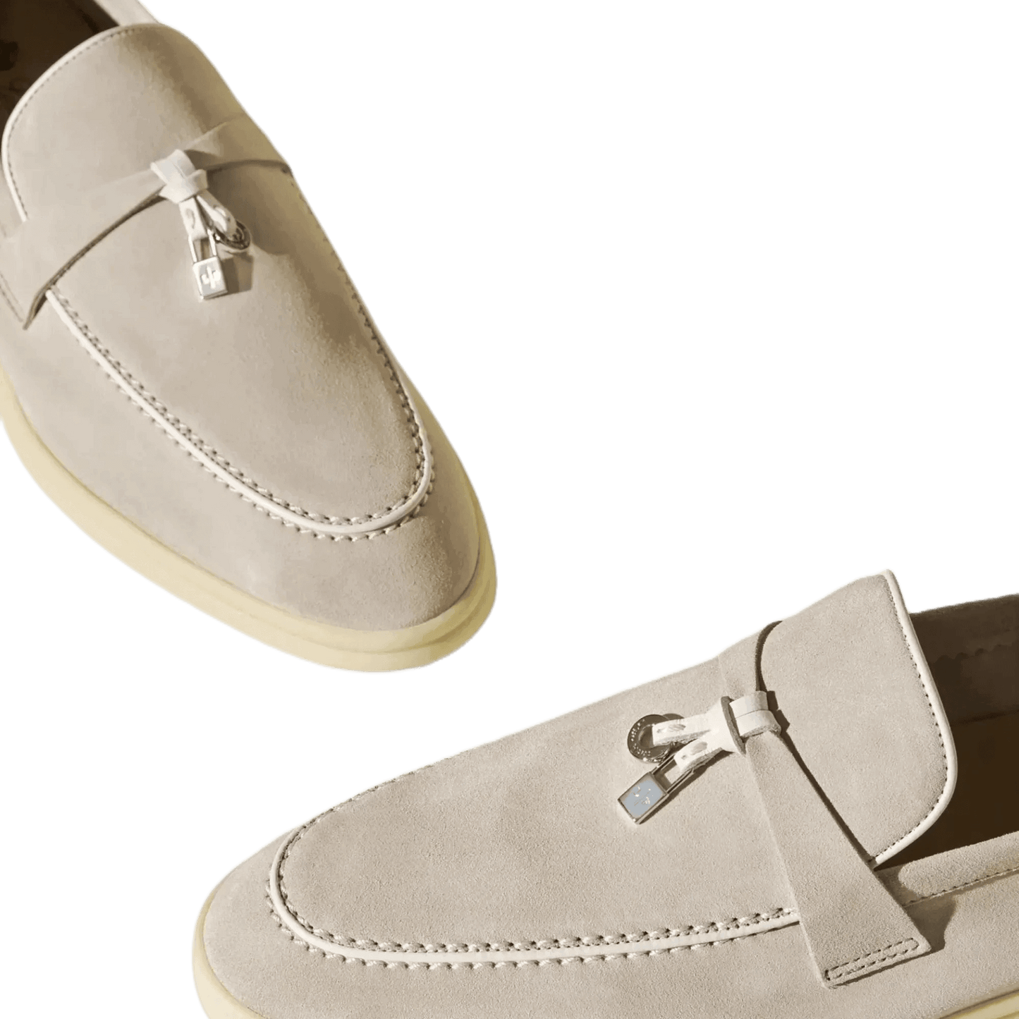 Loro Piana Women's Summer Charms Walk Loafers (Suede, Suede Goatskin)