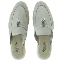 Loro Piana Women's Charms Walk Babouche Loafers