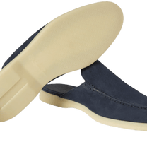 Loro Piana Men's Babouche Walk Loafers