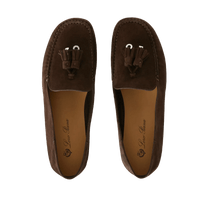 Loro Piana Women's Dot Sole Walk Loafers