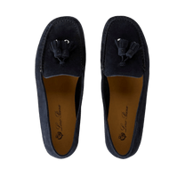 Loro Piana Women's Dot Sole Walk Loafers