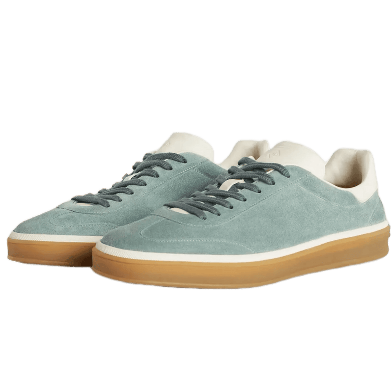 Loro Piana Mmea Tennis Nantew Sneakers (Suede Nantwi Ba a Wɔapaapae) .