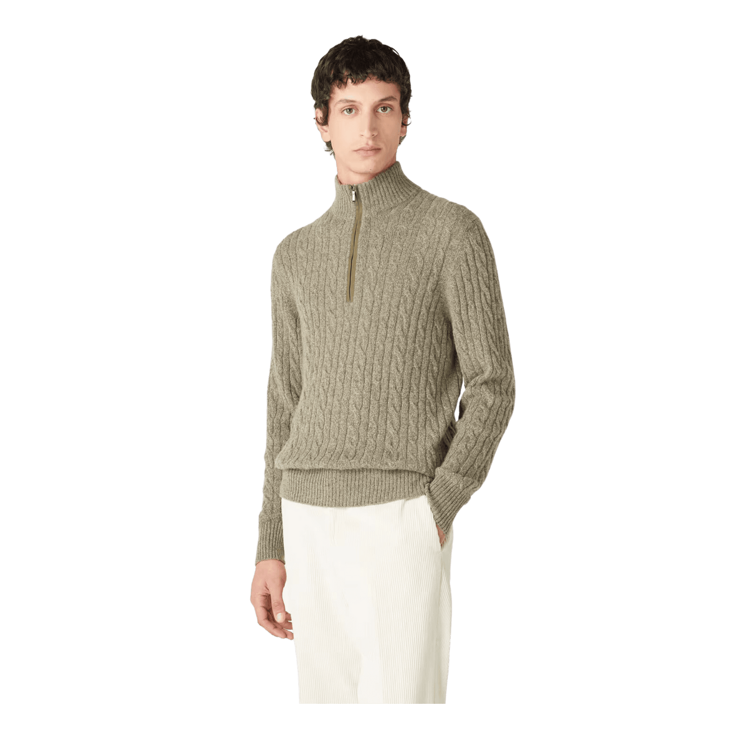 Loro Piana Men's Treccia Jumper