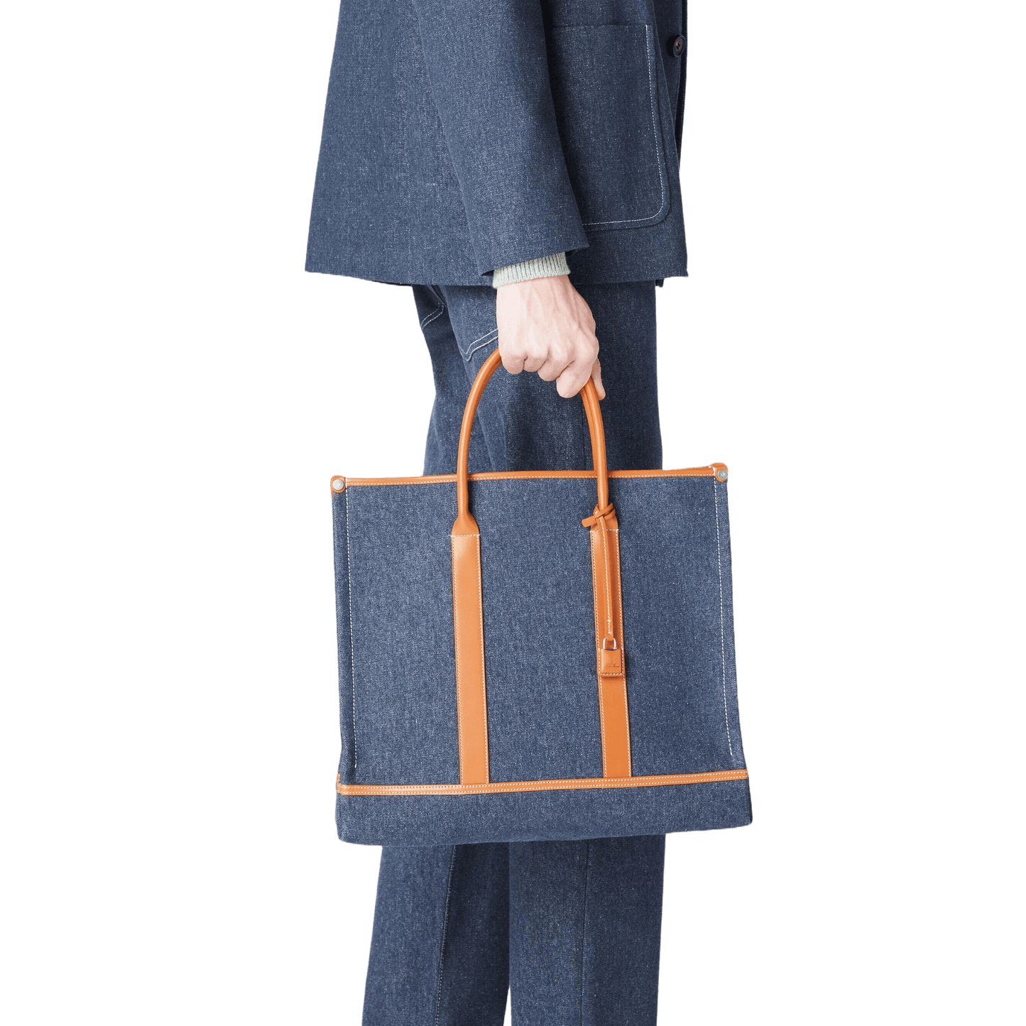 <tc>Loro Piana</tc> 男士小号 Beam 托特包