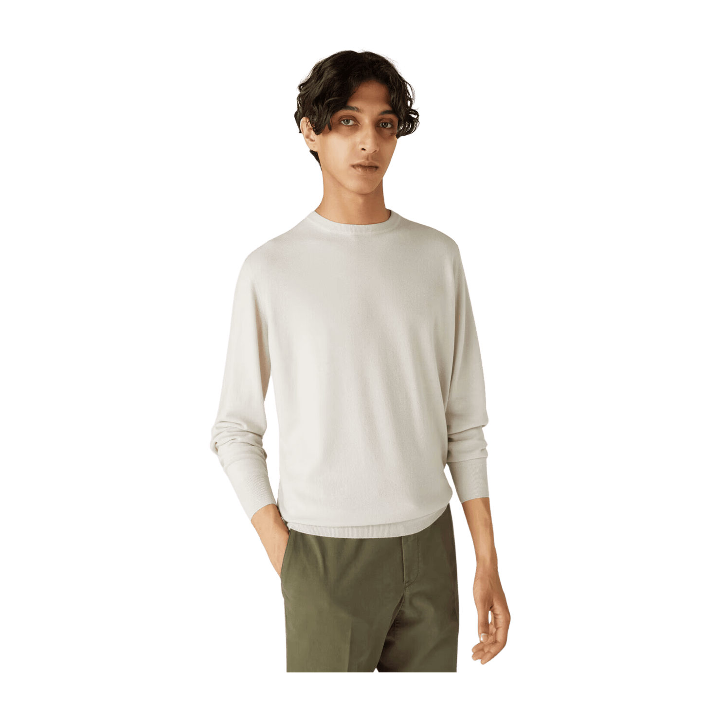 Loro Piana Men's Superlight Crewneck