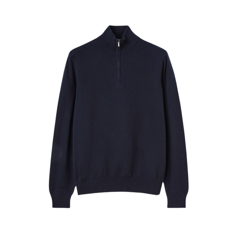 Loro Piana Men's Classic Half-Zip