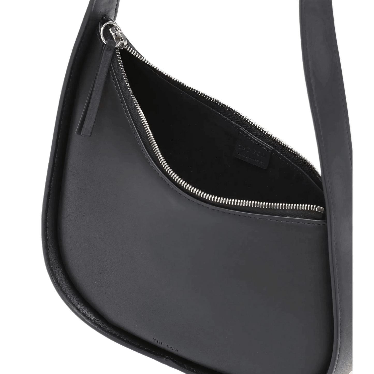 The Row Half Moon Bag in Leather