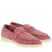 Loro Piana Women's Summer Charms Walk Loafers (Suede)