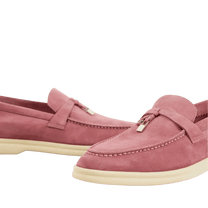 Loro Piana Women's Summer Charms Walk Loafers (Suede)