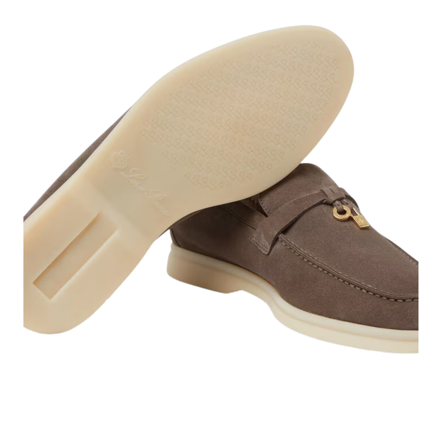<tc>Loro Piana</tc> レディース サマーチャーム ウォークローファー（スエード）