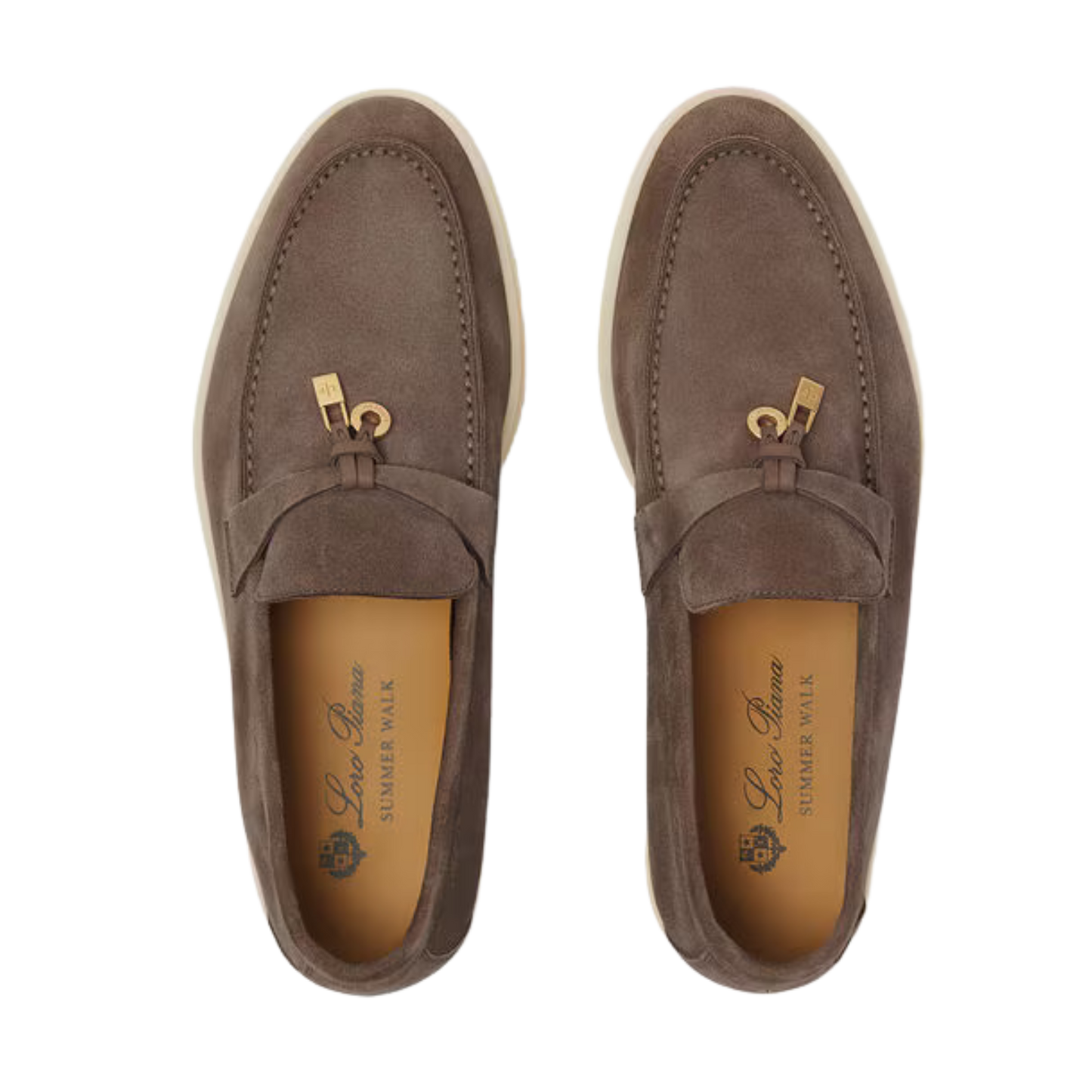 <tc>Loro Piana</tc> レディース サマーチャーム ウォークローファー（スエード）