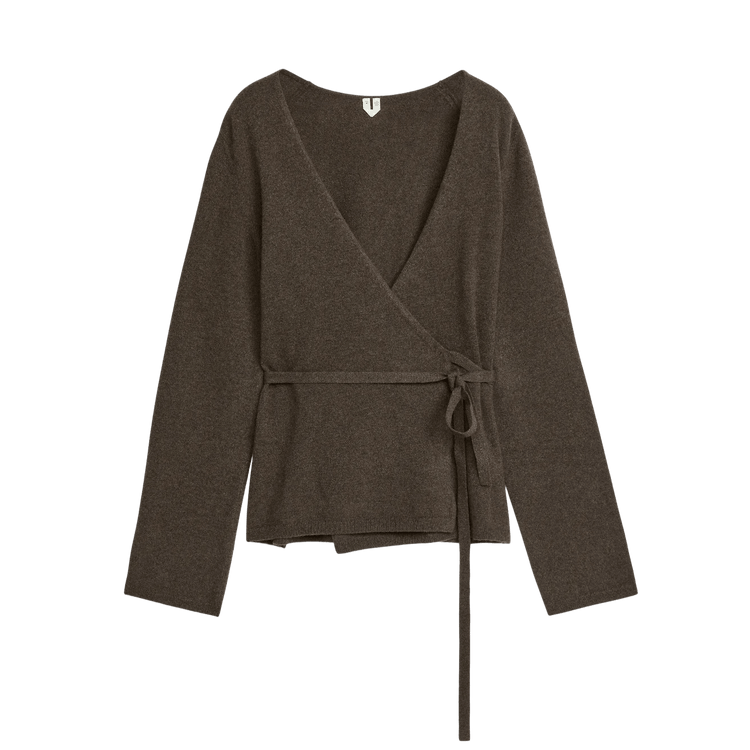 ARKET WOLD'S Cashmere-Wool Wrap Cardigan