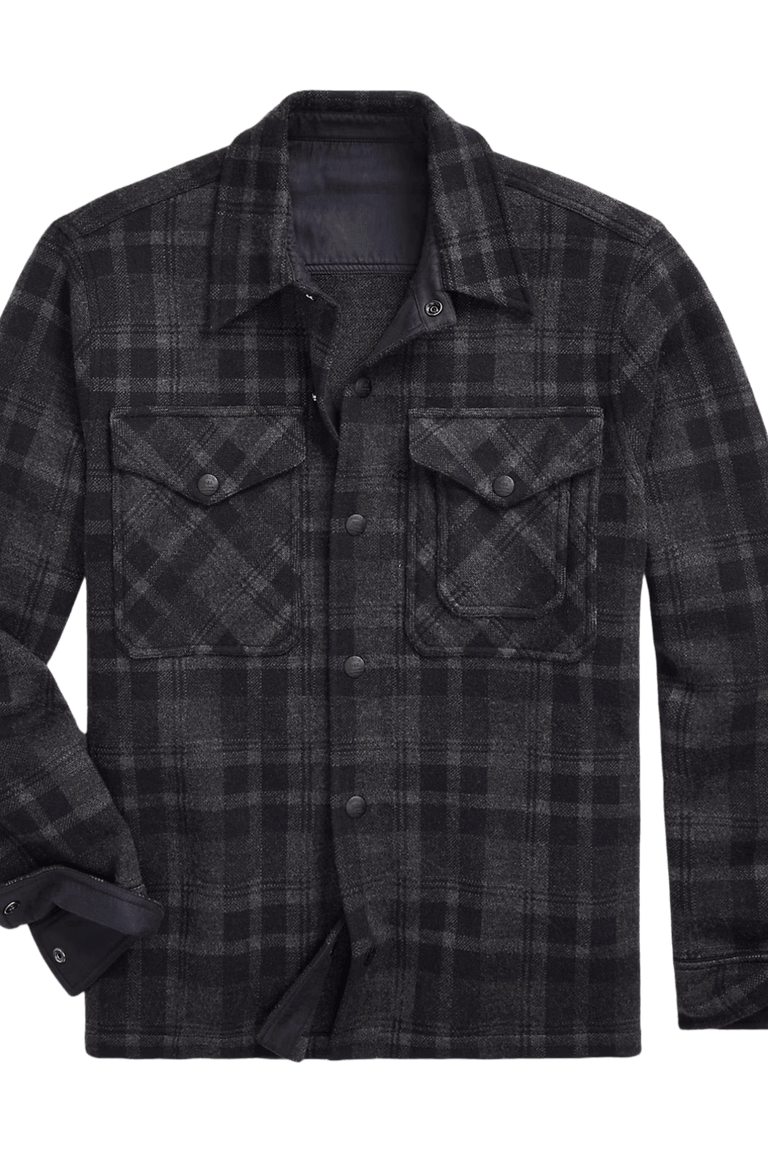 <tc>Ralph Lauren</tc> 男士格子羊毛工装毛衣