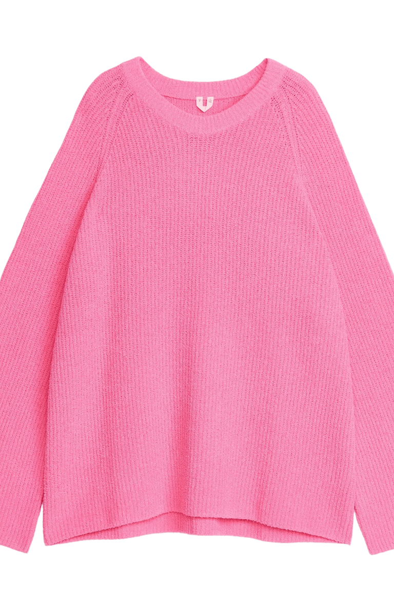 Arket Mmea Cotton Blend Jumper a Wɔde Afrafra