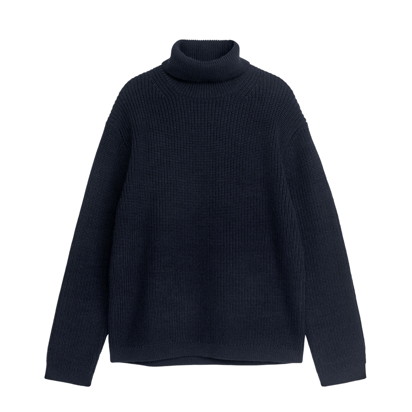 Arket Men's Heavy Wool Roll-Neck Jumper