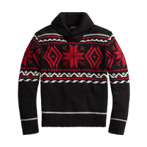 Ralph Lauren Men's Snowflake Cotton-Blend Jumper