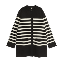 Arket Women's Oversized Cotton Cardigan