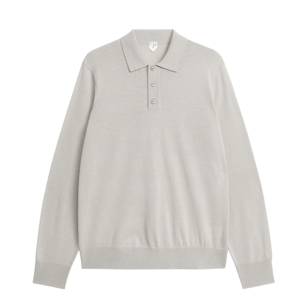 Arket Men's Merino Polo Jumper