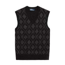 Ralph Lauren Men's Argyle Wool Sweater Vest