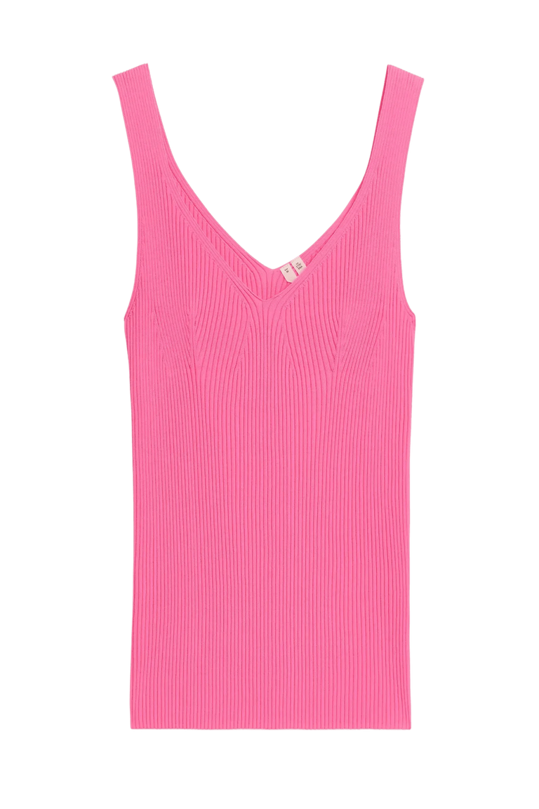 Arket Mmea Rib-Knit Tank Top