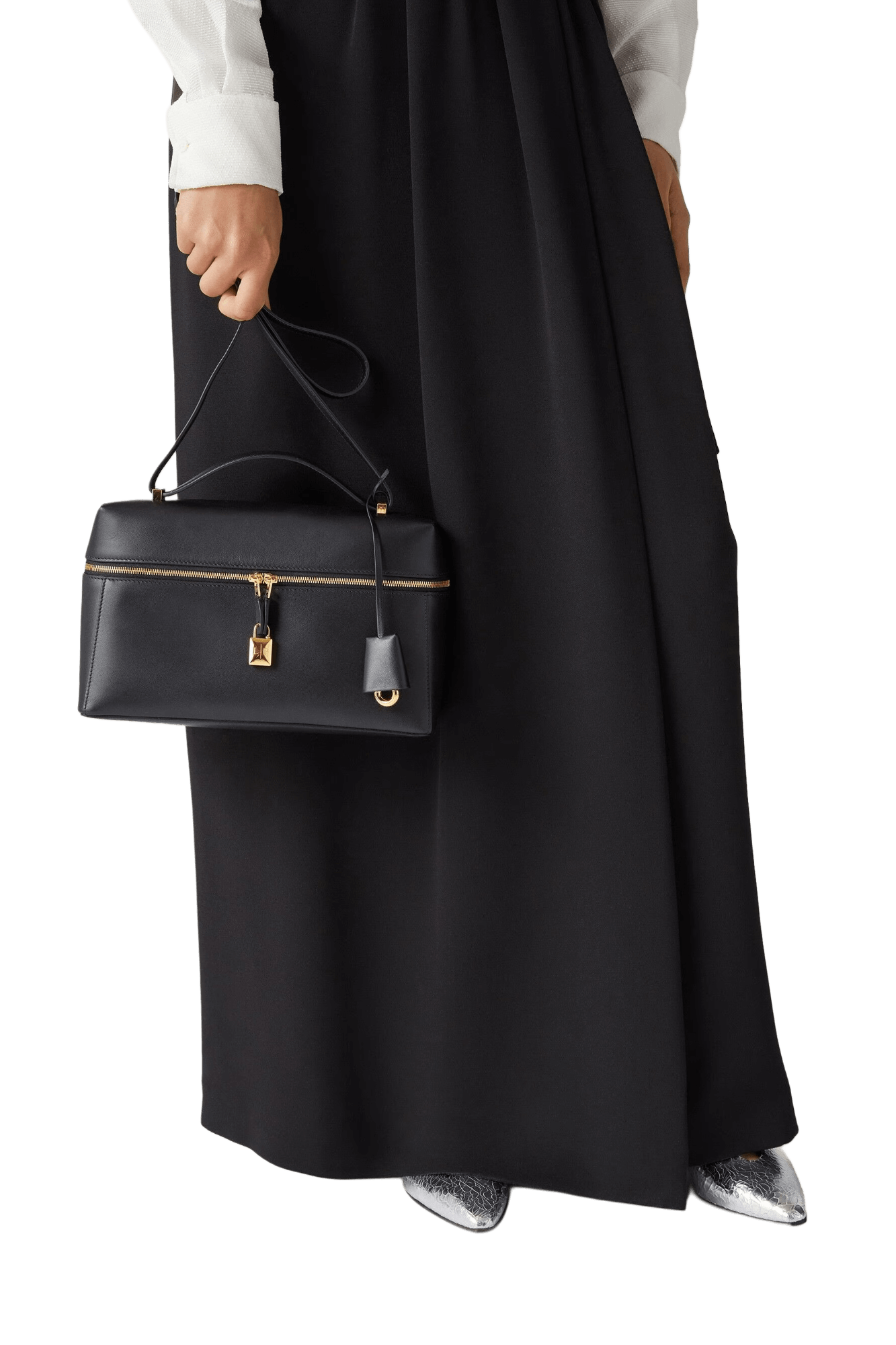 Loro Piana Mmea Bag a Wɔde Ka Ho L27. Ɔde ne nsa kyerɛɛ ne so