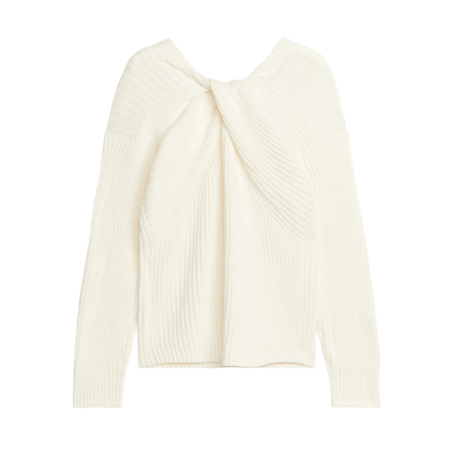 Arket Women's Twisted Cotton Jumper