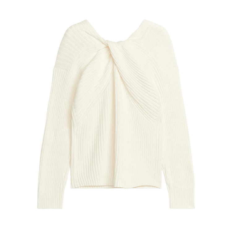 Arket Women's Twisted Cotton Jumper