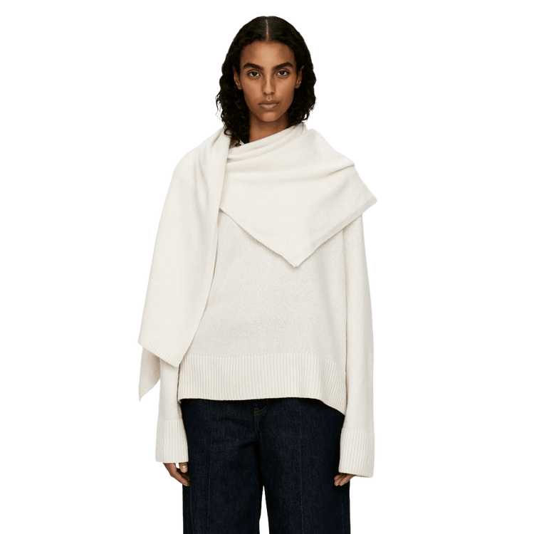 Arket Women's Wool Scarf Jumper