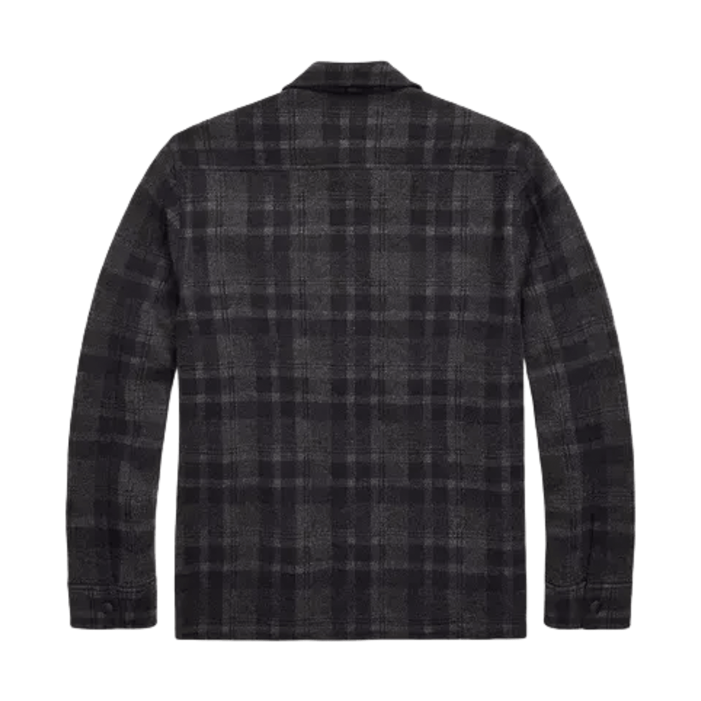 Ralph Lauren Men's Plaid Wool Workshirt Sweater