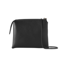 The Row Nu Twin Mini Leather Crossbody Bag