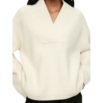 Arket Women's Shawl Collar Jumper