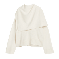 Arket Women's Wool Scarf Jumper