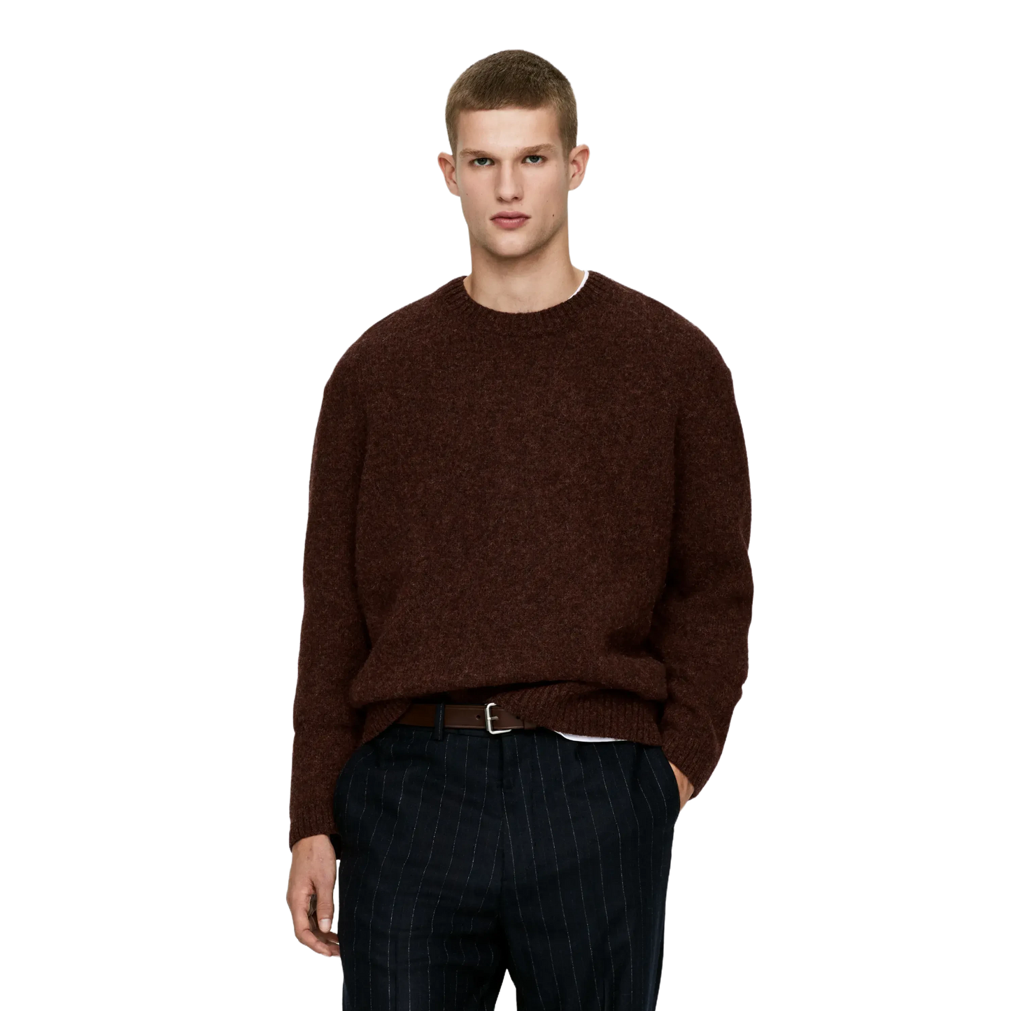 Arket Men's Crew-Neck Wool Jumper