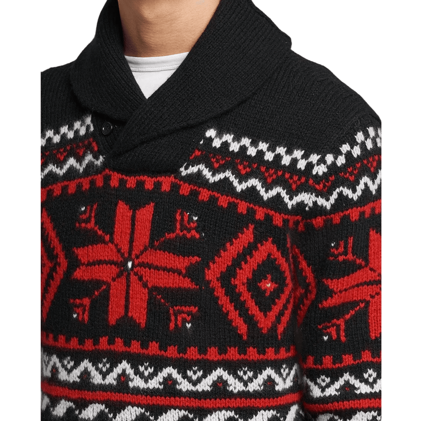 Ralph Lauren Men's Snowflake Cotton-Blend Jumper