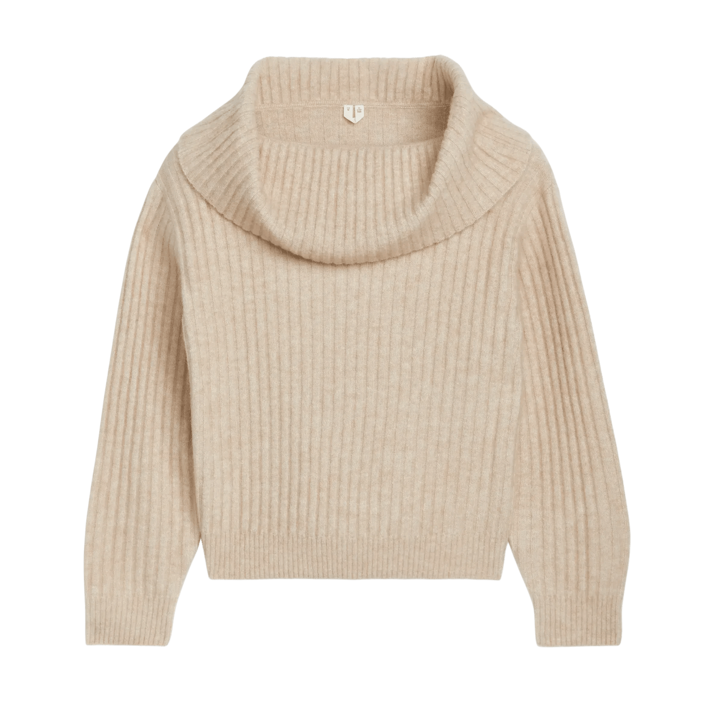 Arket Women's Off-Shoulder Rib Jumper